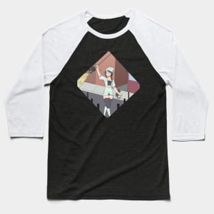 Lost In A Ruined City Baseball T-Shirt